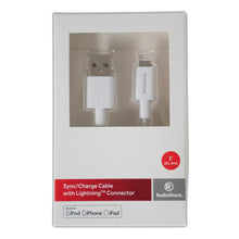 Load image into Gallery viewer, 3-Foot Lightning to USB Charge and Sync Cable - White
